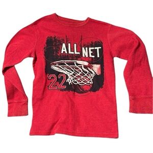 The Children’s Place Boys Long Sleeve Cotton “All Net” Graphic Tee